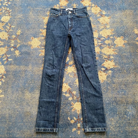 Matthew Adams Dolan Straight Jeans 25 - Picture 2 of 4